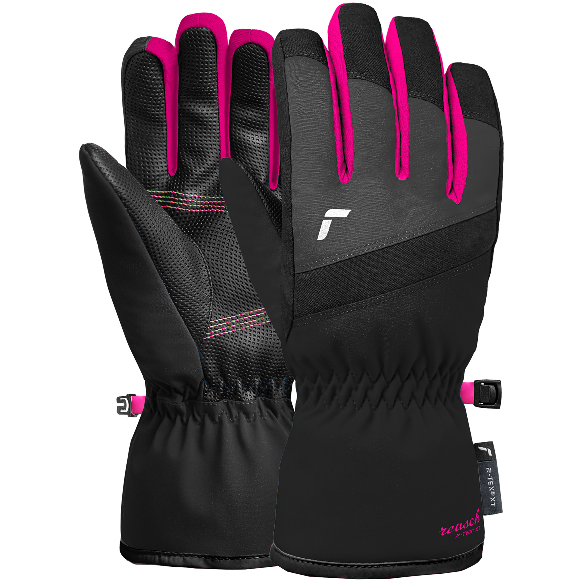 Reusch Wonder R-Tex XT Kinder Fingerhandschuhe schwarz Größe 4.5 Skifahren Wasserdicht