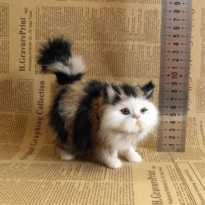 Uplifted Finds Cute Simulation Cat Plush Toy c