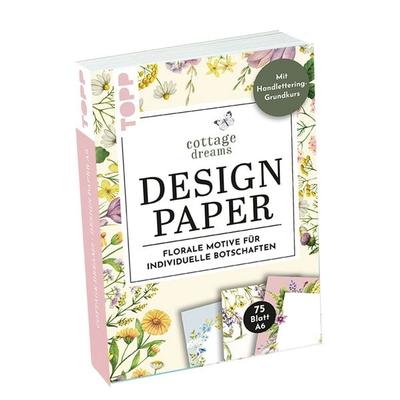 Handlettering Design Paper Block Cottage Dreams A6