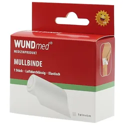 WUNDmed® Mullbinde weiß 1 Rolle