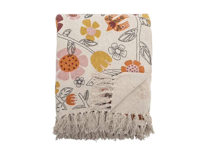 Bloomingville Vivielle plaid Multicolor, 160x130 cm