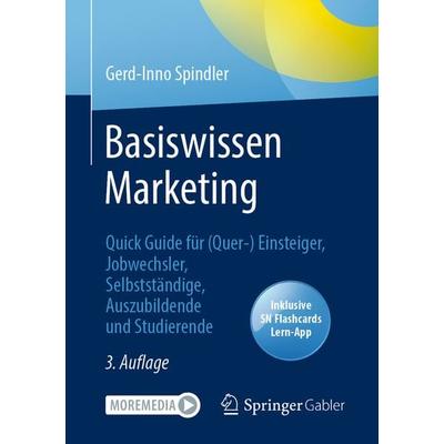 Basiswissen Marketing, Set von Gerd-Inno Spindler, Springer Fachmedien Wiesbaden GmbH, 978-3-658-38338-1