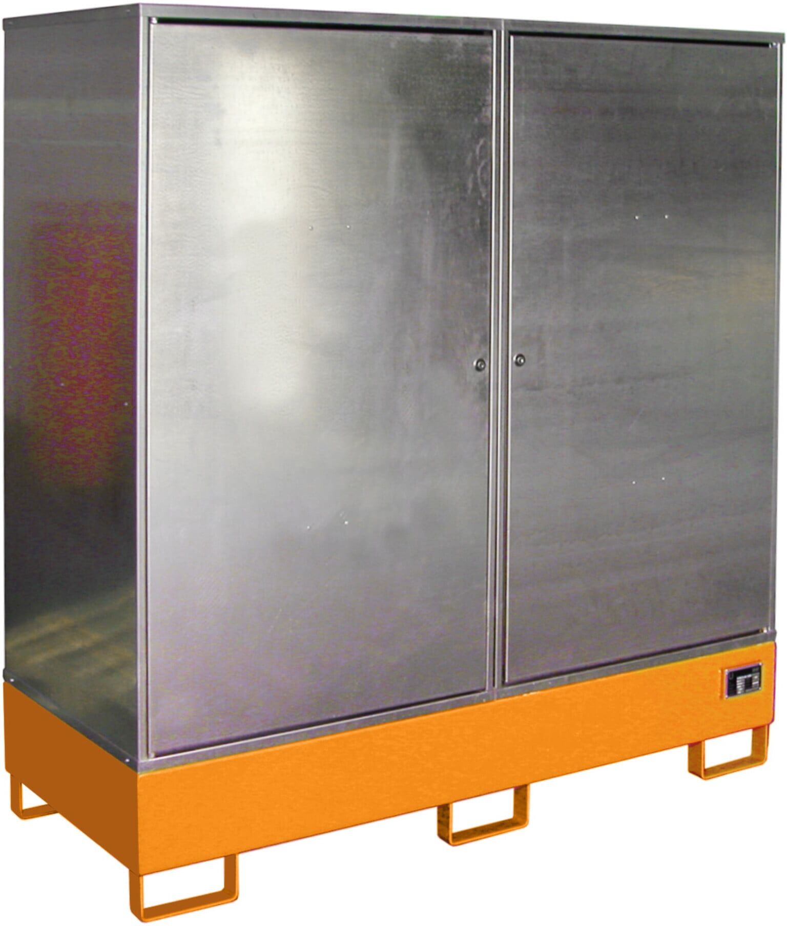 Bauer Südlohn Gefahrstoff-Schrank GS-2, lackiert, Gelborange (4495-21-0000-2000)