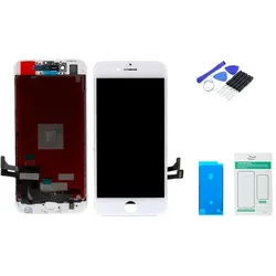 Kaputt.de iPhone 8 Display weiss - Set (Display, Apple iPhone 8), Mobilgerät Ersatzteile, Weiss