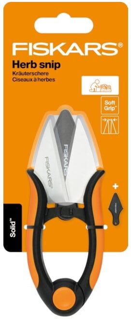 Fiskars Ciseaux à herbes SP220 Solid (1063326)