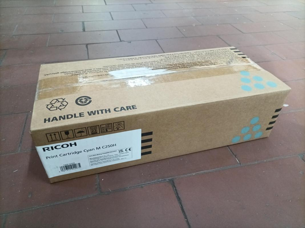 Ricoh originele tonercartridge cyaan 408341 TYPEMC250H
