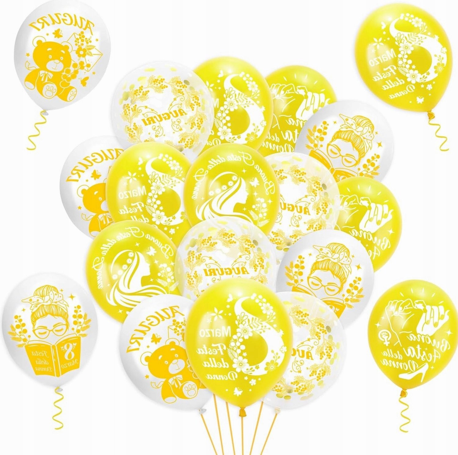 18 Latex Ballonnen voor Feestelijke Decoratie en Moederdag