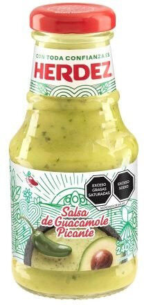 Herdez Spicy Guacamole Sauce 240g