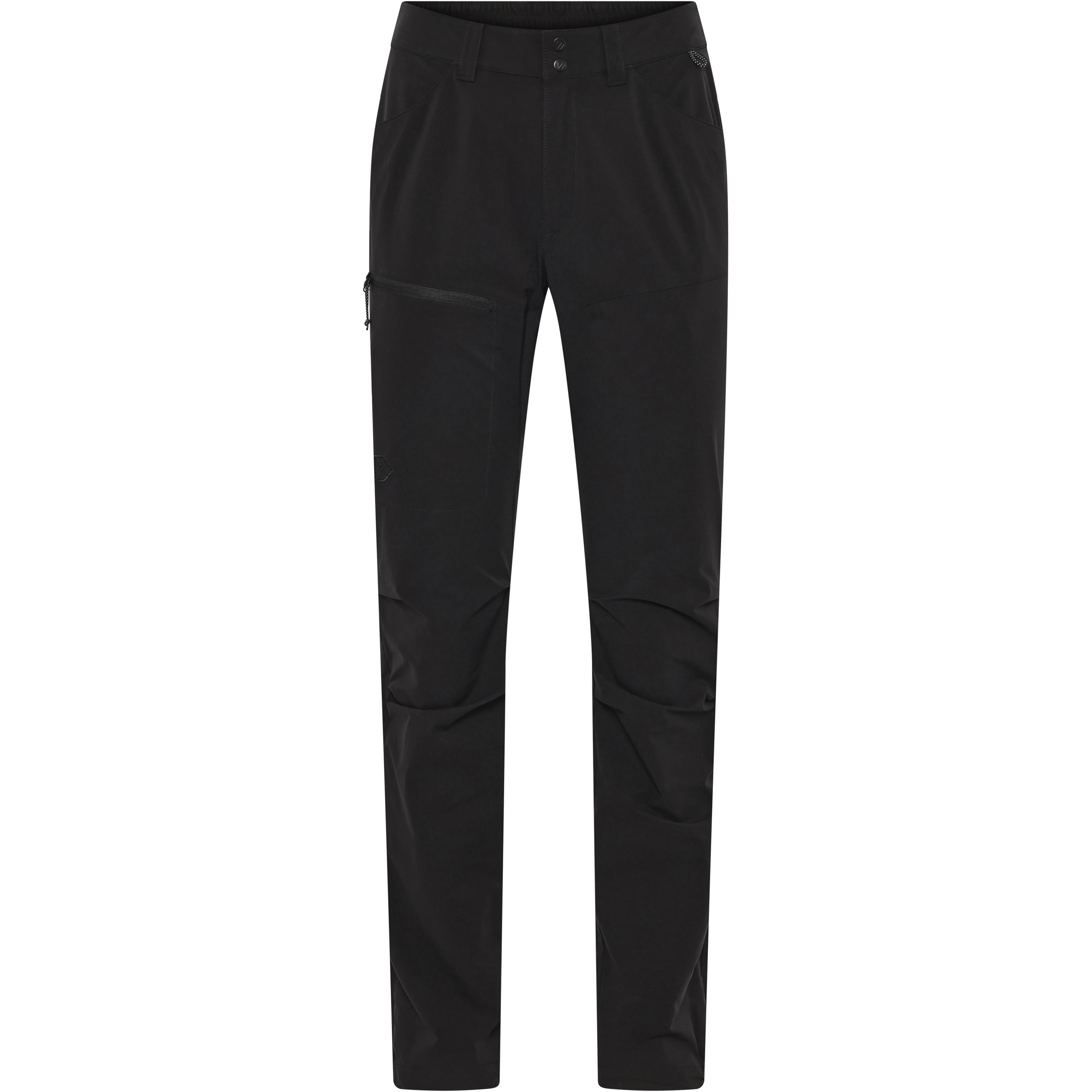 Didriksons Juna Hose Damen Softshellhose schwarz Größe L Trekking Atmungsaktiv