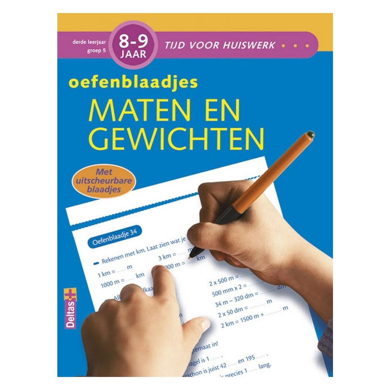 Deltas Zeit für Hausaufgaben - Übungsblätter zu Massen und Gewichten (8-9 Jahre): Mit heraustrennbaren (Niederländisch) (71990988)