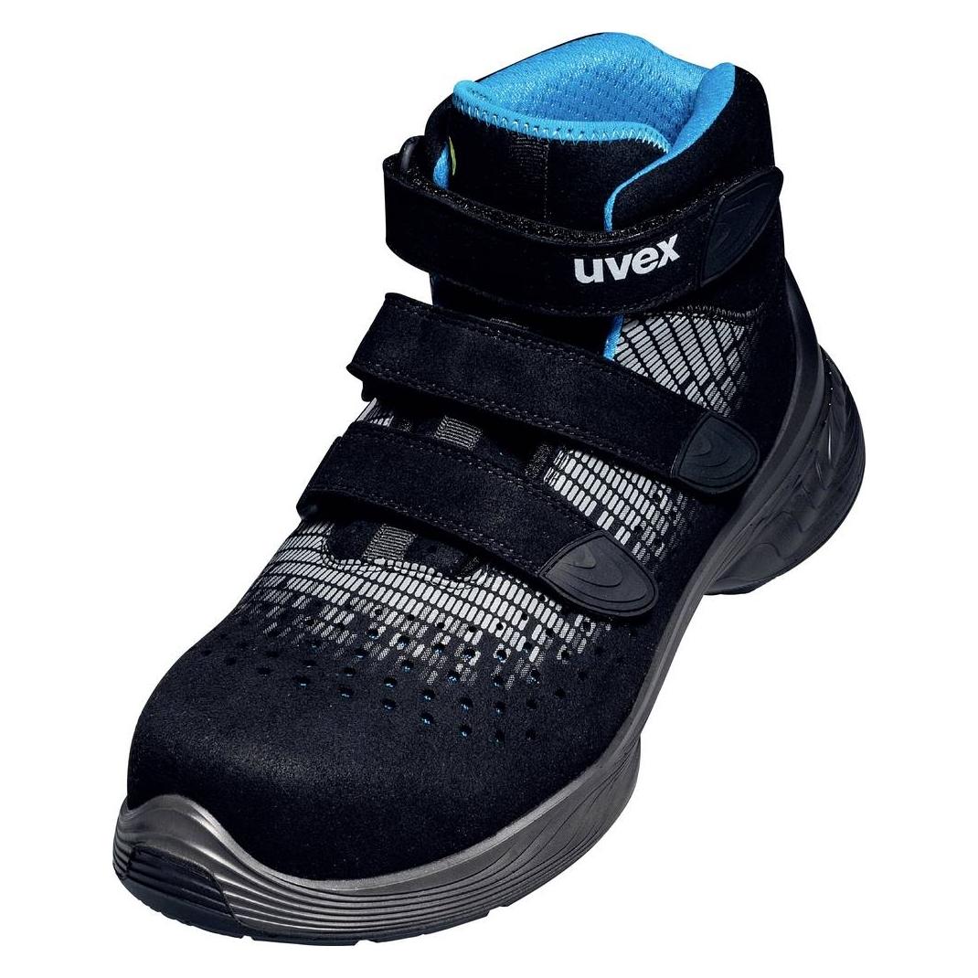 Uvex 68325 gel. klett S1 PU W12 Gr:49 6832549 Sicherheitsstiefel S1 Schuhgrösse (S1, 49) (6832549)