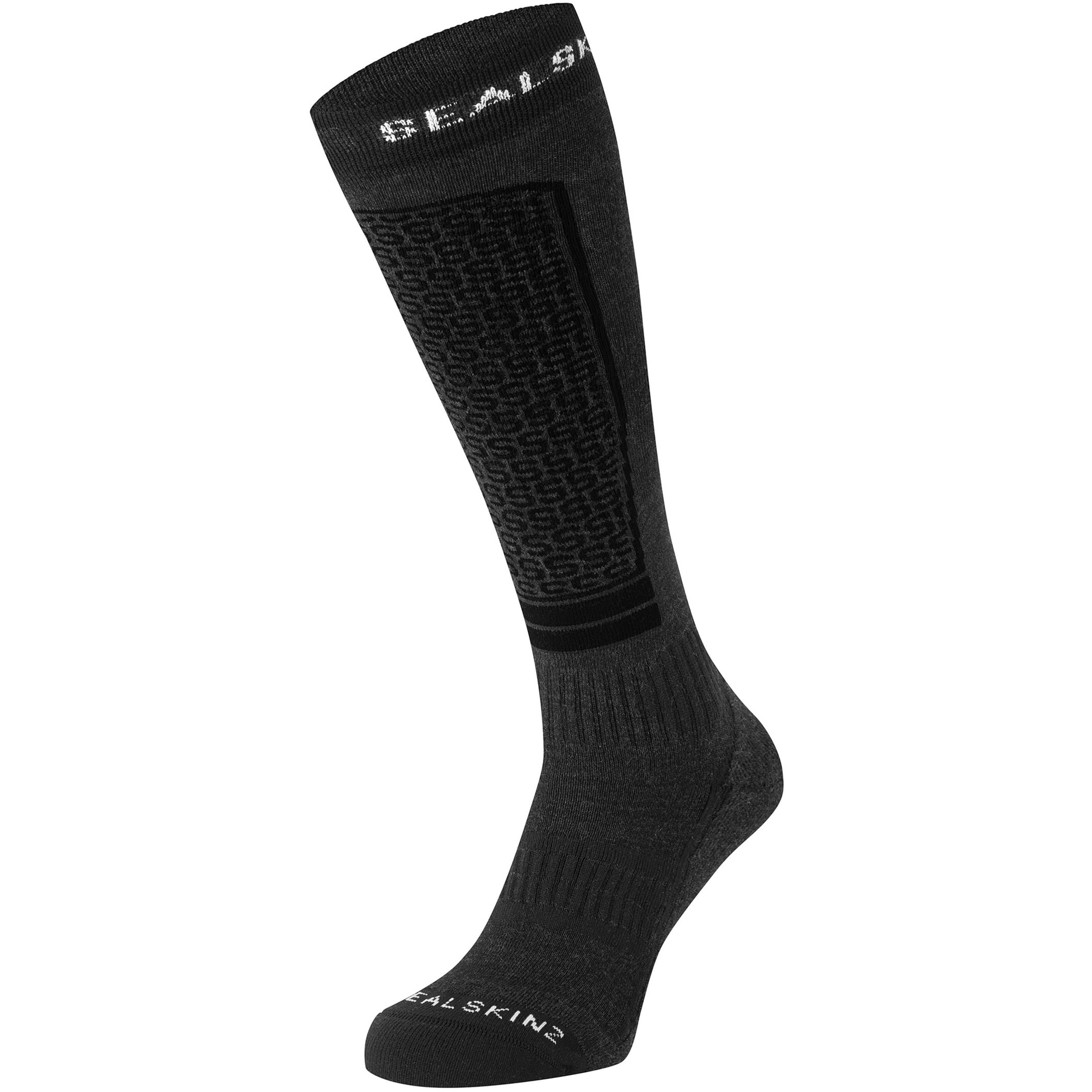 SealSkinz Northwold Skisocken schwarz Größe 43 Trekking Hautfreundlich