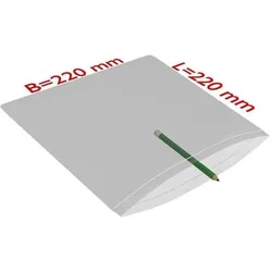Transpak, Verpackungsmaterial, Druckverschlussbeutel Masse 220x310mm Stärke 90μ PE transparent (1000 Stk.)