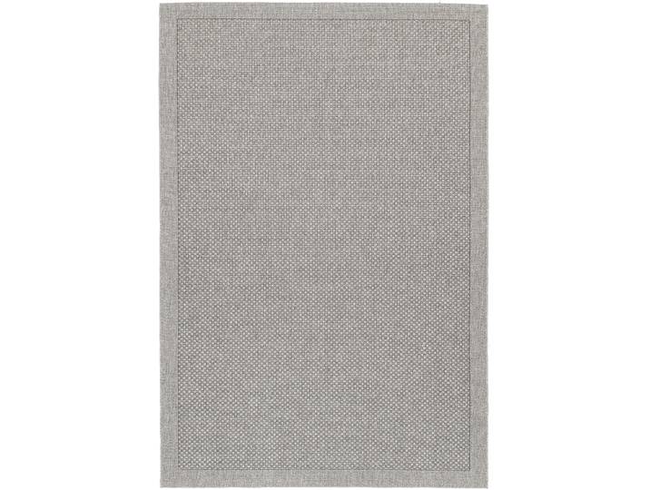 Teppich GOODPRODUCT Arona, Sisal-Optik mit Bordüre, auch für Balkon und Terrasse Gr. 2, grau, B:80cm H:7mm L:150cm, Kunstfaser, Teppiche, Teppich, In- und Outdoor geeignet, Wetterfest & UV-beständig