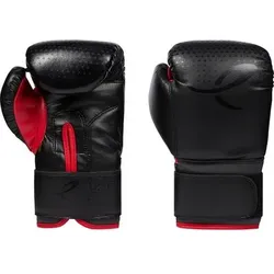 ENERGETICS Boxhandschuhe PU FT, Größe 6 in Schwarz Schwarz