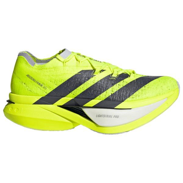 adidas - ADIzero Prime X3 Strung - Runningschuhe UK 9 | EU 43 gelb