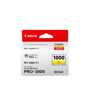 Canon PFI-1000 Y Tintenpatrone Original Yellow 80 ml Ink Tank (0549C001)