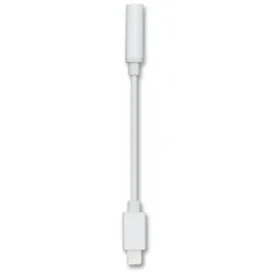 2GO 797294 Audio-Kabel 0,1 m 3.5mm Lightning Weiß