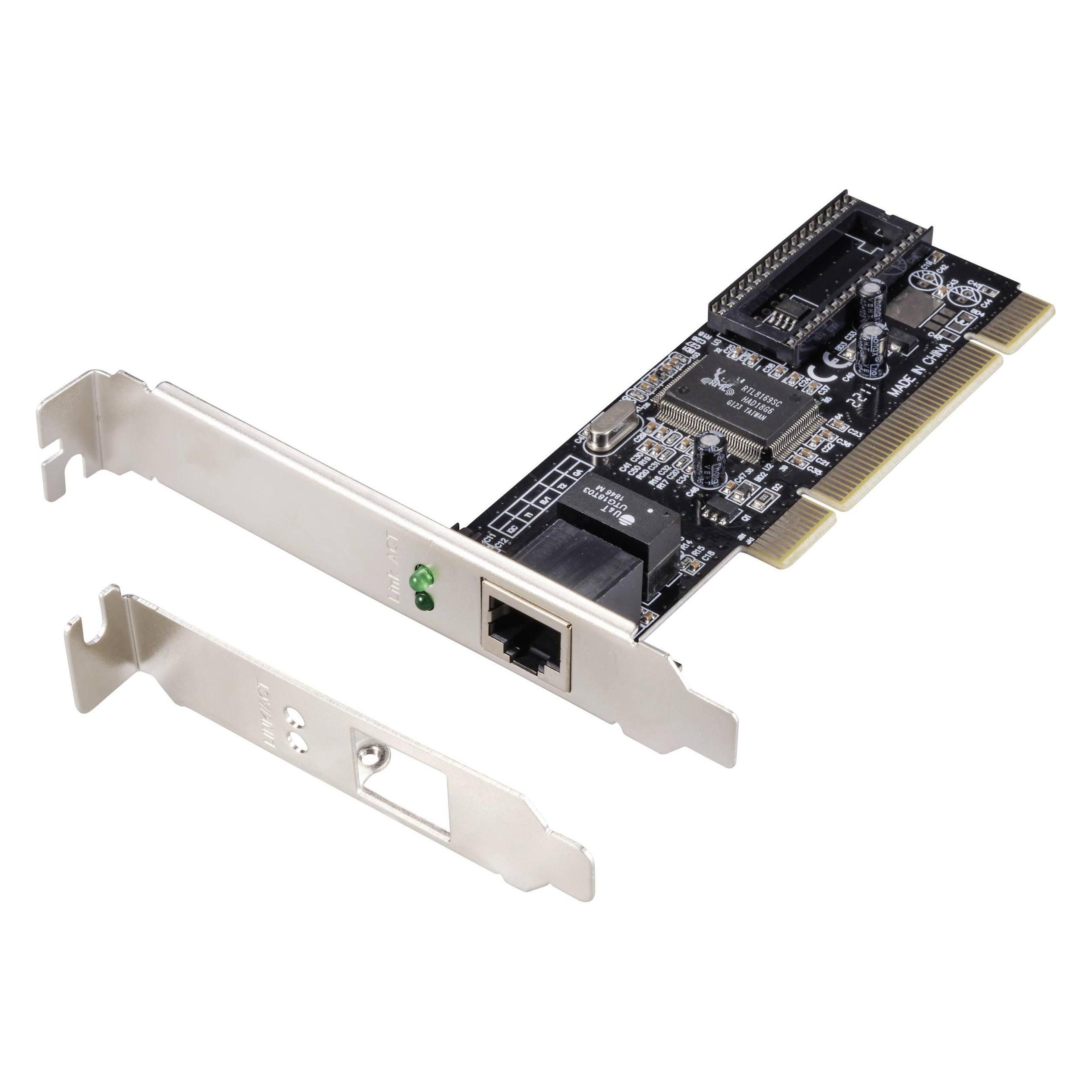 Renkforce RF-6335528 Netzwerkkarte 1 GBit/s PCI, LAN (10/100/1000 MBit/s) (PCI) (RF-6335528)