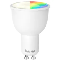 HAMA 176548 WiFi-LED-Lampe GU10 / 4.5W / RGB / dimmbar