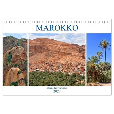 MAROKKO abseits des Tourismus (Tischkalender 2027 DIN A5 quer), CALVENDO Monatskalender