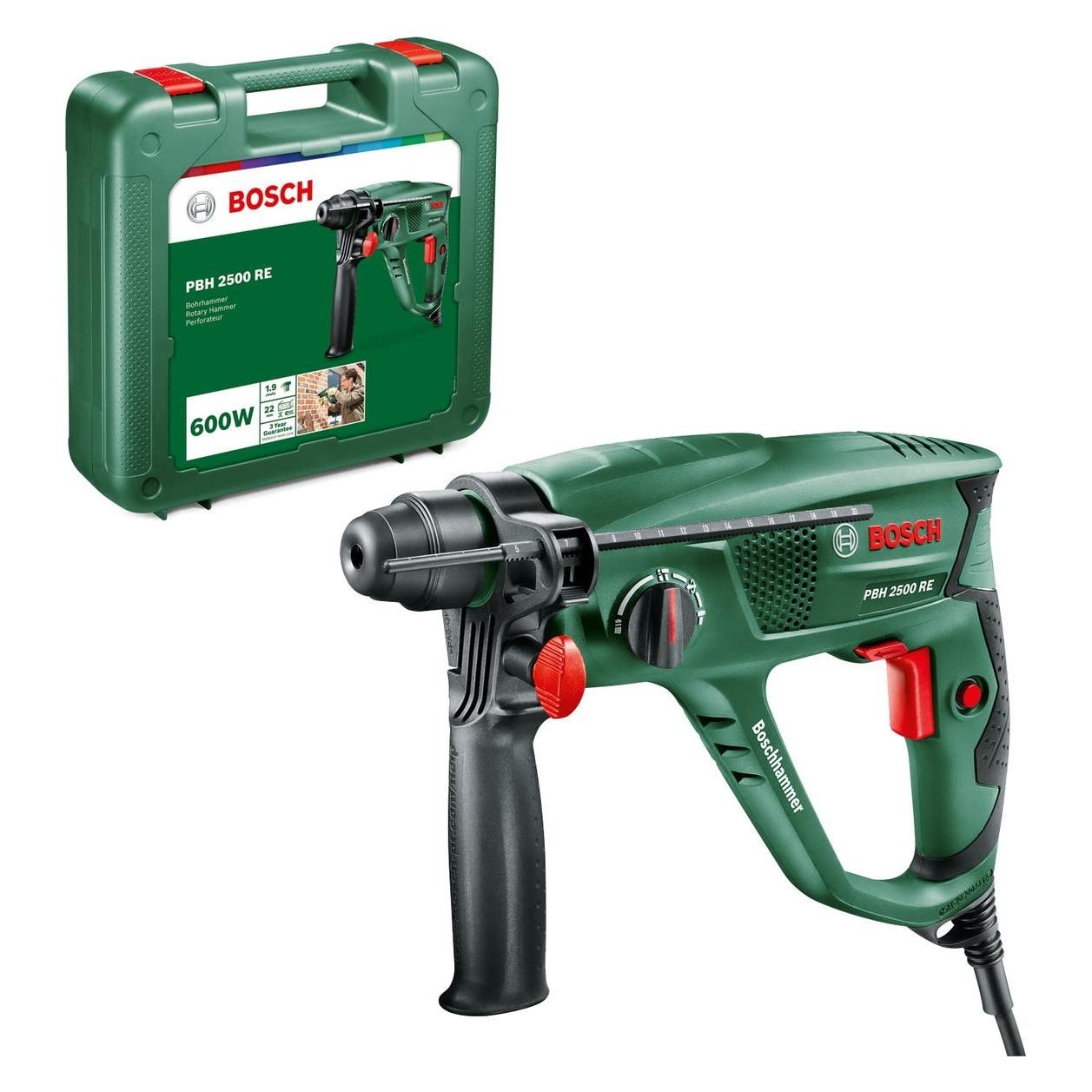 Bosch Home & Garden PBH 2500 RE (Bohrhammer, Schlagbohrmaschine) (0603344401)