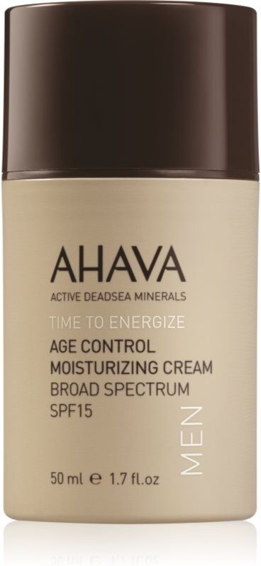 AHAVA Time To Energize Men hydrating anti-ageing cream SPF 15 50 ml