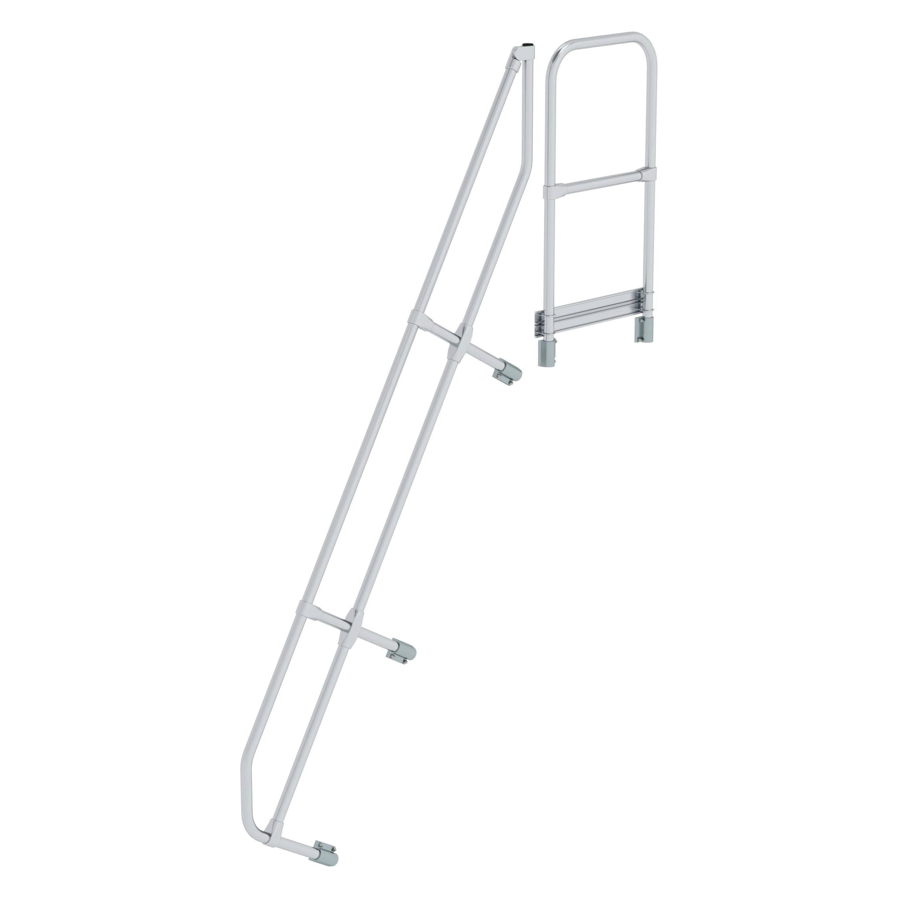 Munk Zweiter Handlauf für Treppe mit Plattform 60° 9 Stufen (600589)