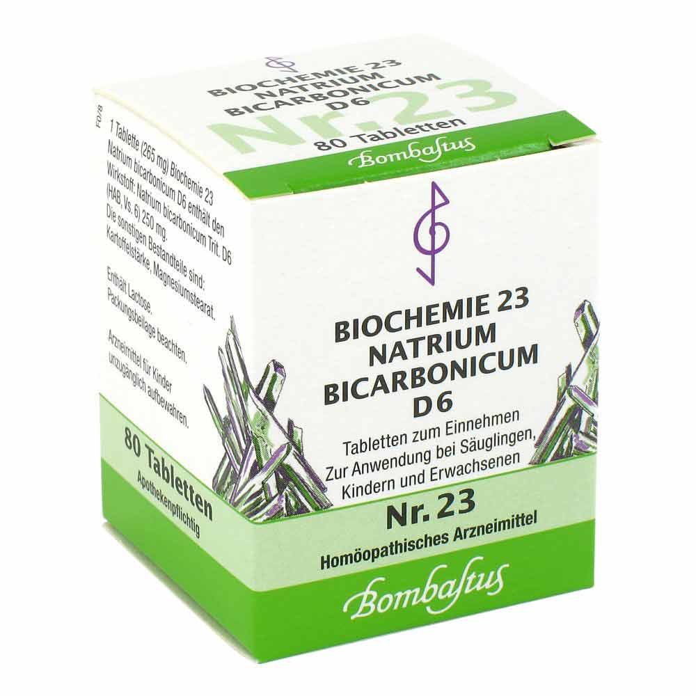 Bombastus-Werke AG Biochemie 23 Natrium bicarbonicum D6 Tabletten 04325288