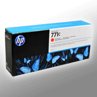 HP Tinte B6Y08A 771C chromatic rot