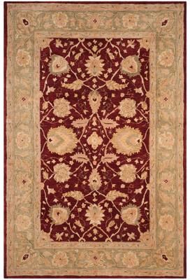 SAFAVIEH Handmade Anatolia Adella Traditional Oriental Hand-spun Wool Rug