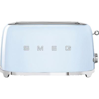 SMEG Toaster "TSF02PBEU", blau (pastellblau), B:39,4cm H:21,5cm T:20,8cm, Toaster