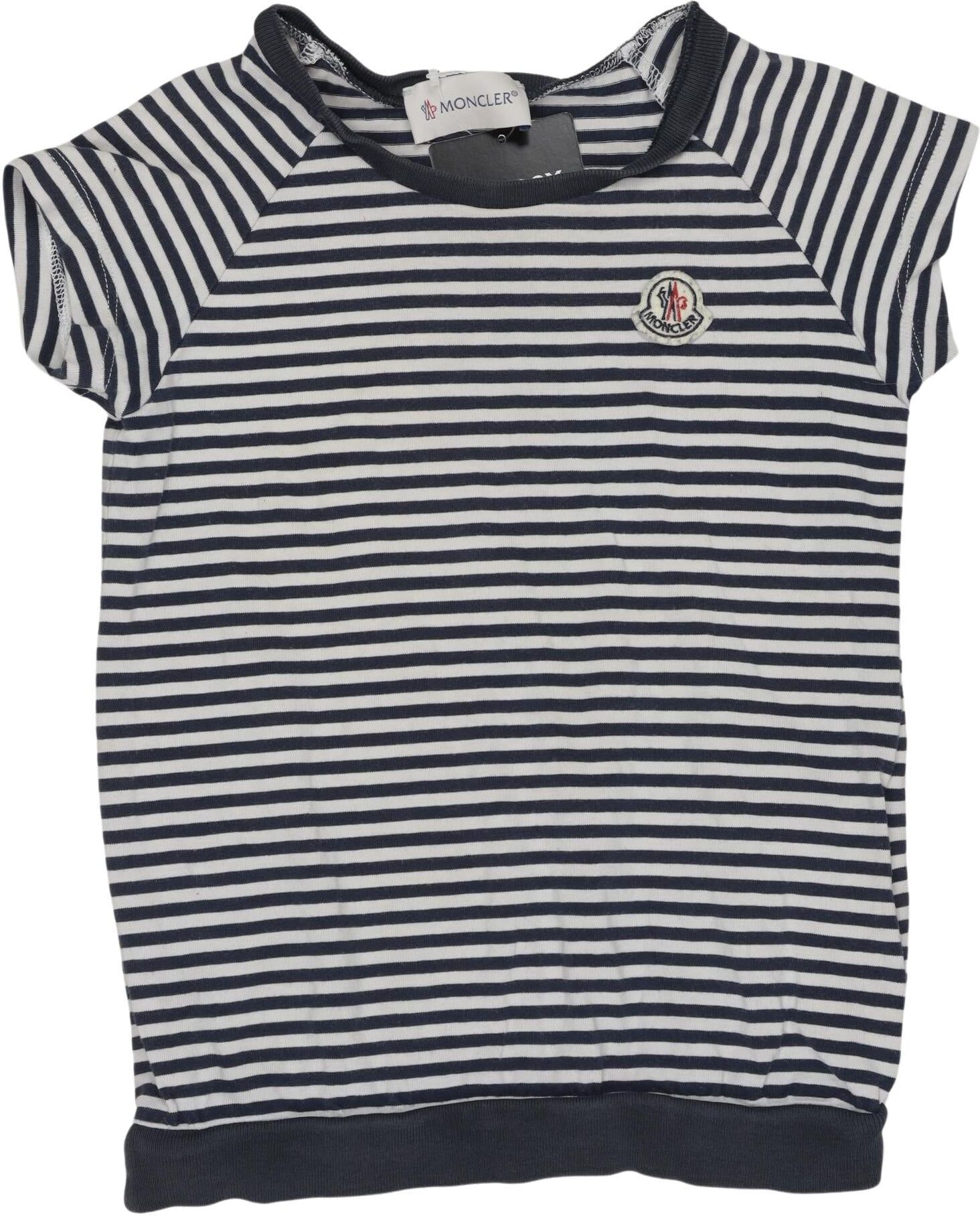 Moncler Mädchen T-Shirt, Mehrfarbig, Gr. EU 104, Baumwolle / Elasthan - Second Hand