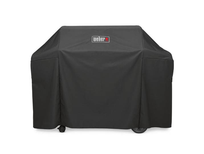 Weber Grill Grillabdeckhaube, Schwarz, Kunststoff, 63.5x113x165 cm, UV-beständig, wasserdicht, Grillen, Grillzubehör