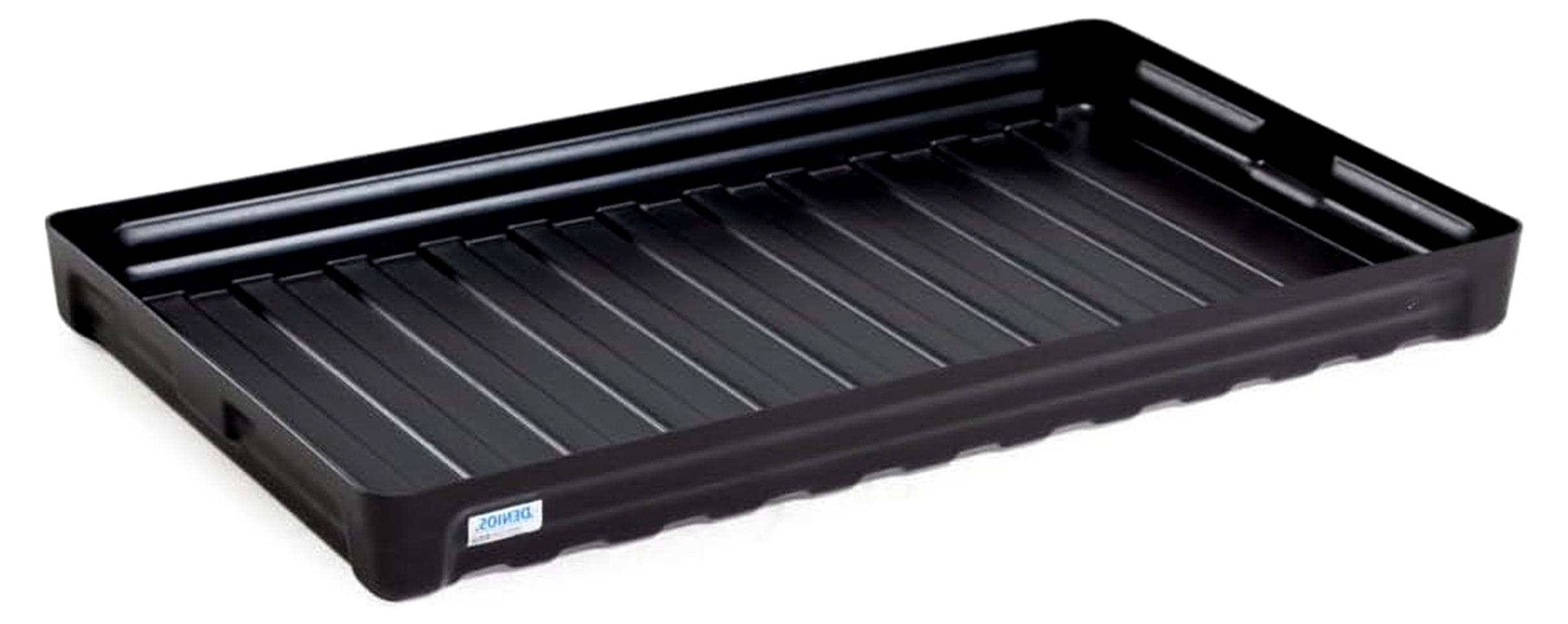 Ableitfähige Kleingebindewanne pro-line aus Polyethylen (PE) ohne Gitterrost, 30 Liter, 995x595x90