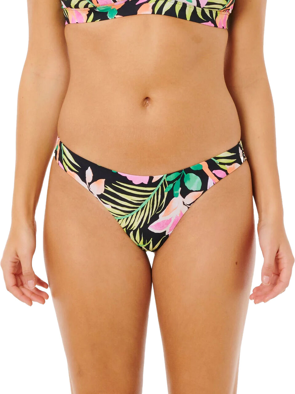 Rip Curl Women's Molokaï Good Bikini Bottom Black M