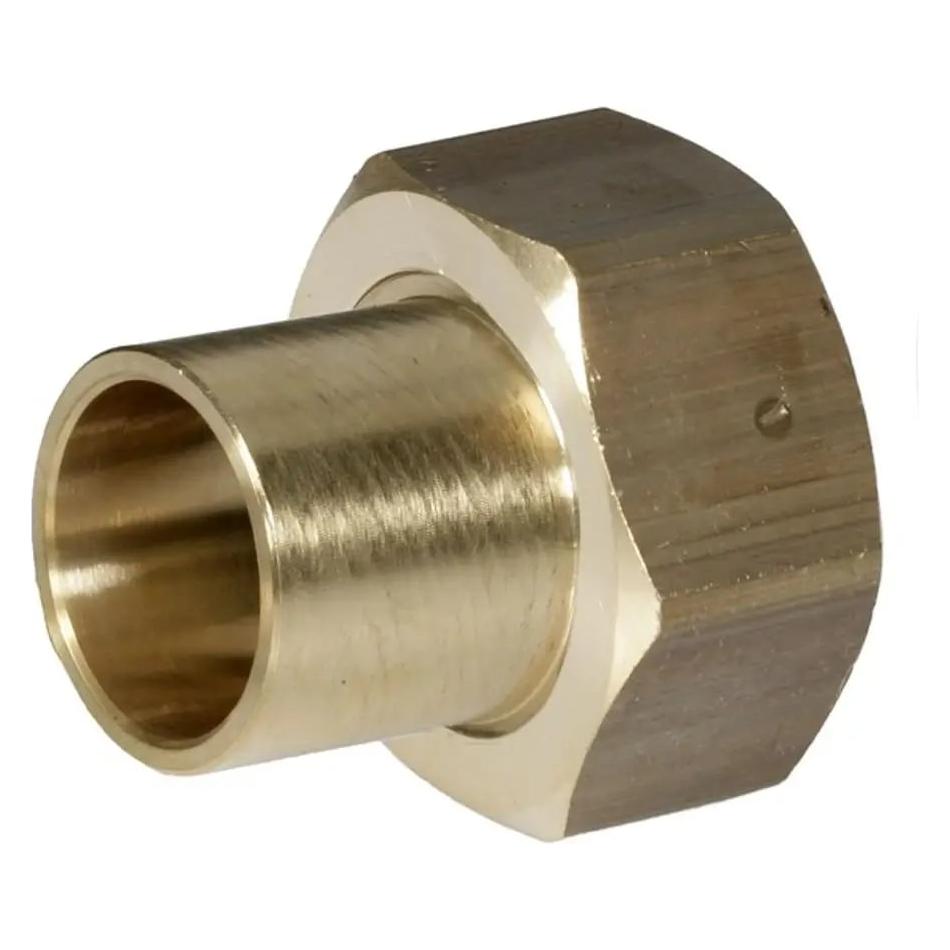 Resideo Anschlussverschraubung VST06B Messing B, 2" (Rohrverschraubung) (VST062B)