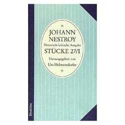 Sämtliche Werke, Belletristik von Johann Nestroy
