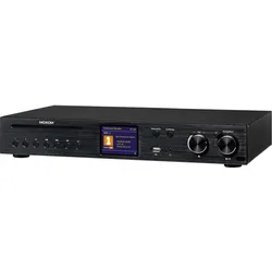 Noxon Netzwerk-Audioplayer HiFi A580 (Network Audio Player, Radio Tuner), HiFi Komponente, Schwarz