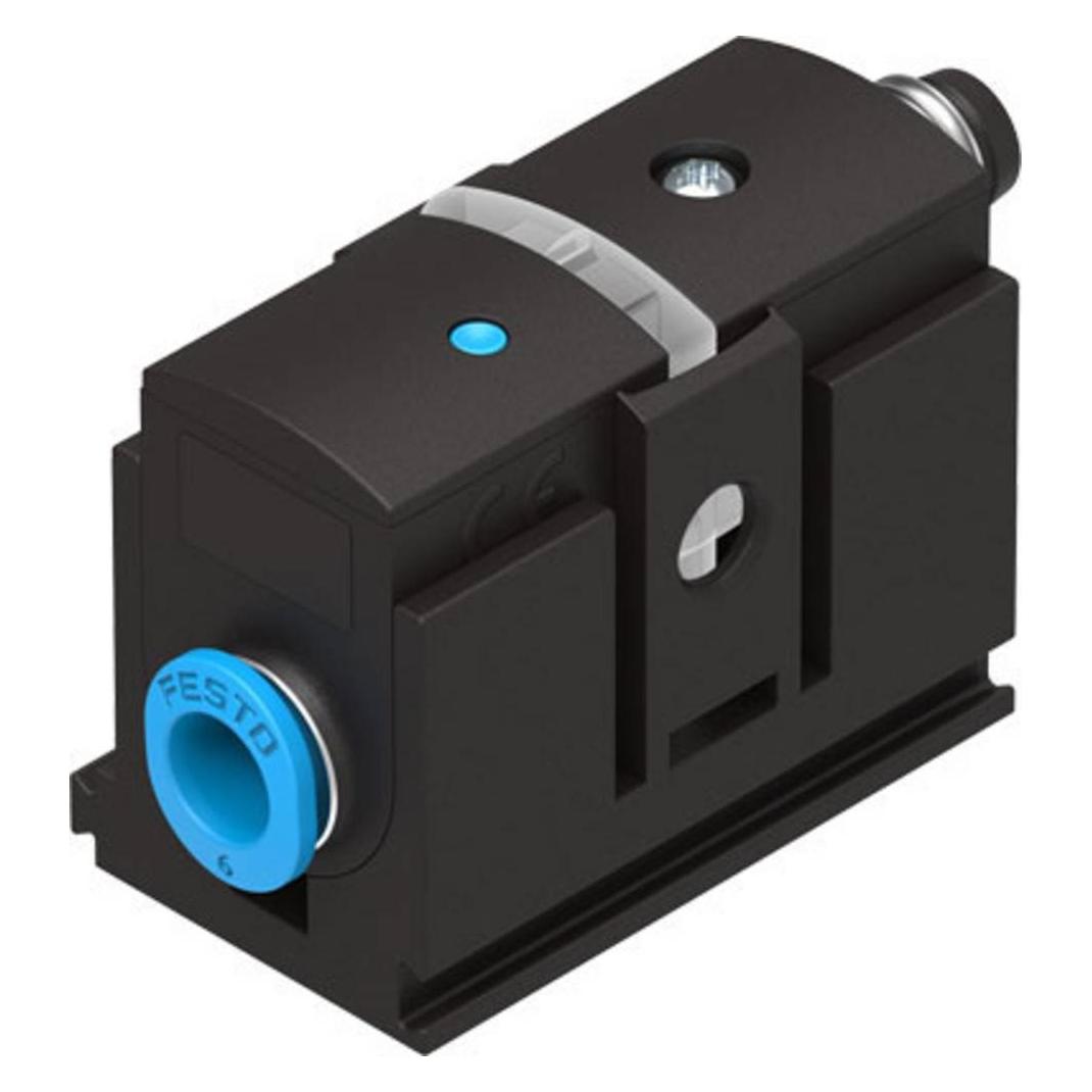 Festo Pressure sensor, M8 plug, 0 to 10 bar (SDE5-D10-O-Q6E-P-M8)