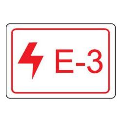 Brady Etiketten für Energiequellen, elektrischer Bereich (ENERGY TAG-E-3-19X13MM-SA/100)
