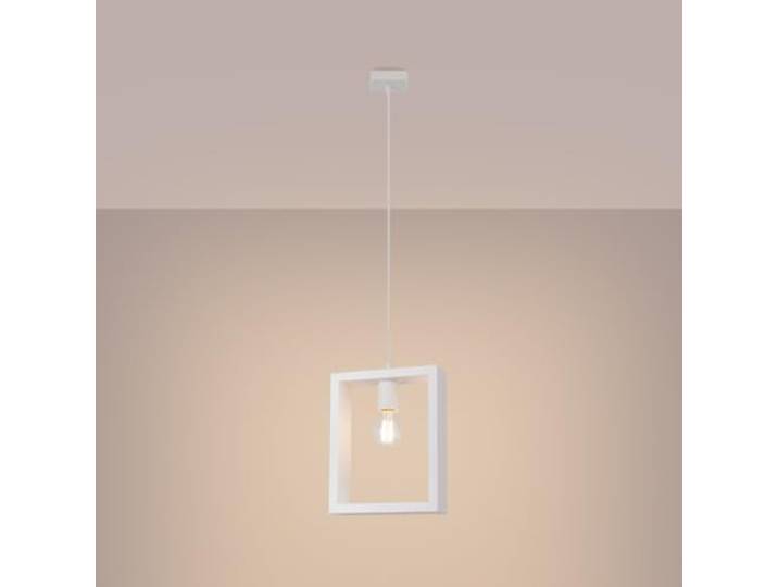 SOLLUX lighting - Lampe Pendante Aries - Lampe Pendante Stylée - Longue Durée de Vie - Design Attrayant - E27\, 1x max 15W LED\, ~230V\, 50Hz - Blanc