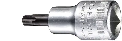 Stahlwille 54 TX T 45 03100045 Innen-TORX Steckschlüssel-Bit-Einsatz T 45 1/2" (12.5 mm)