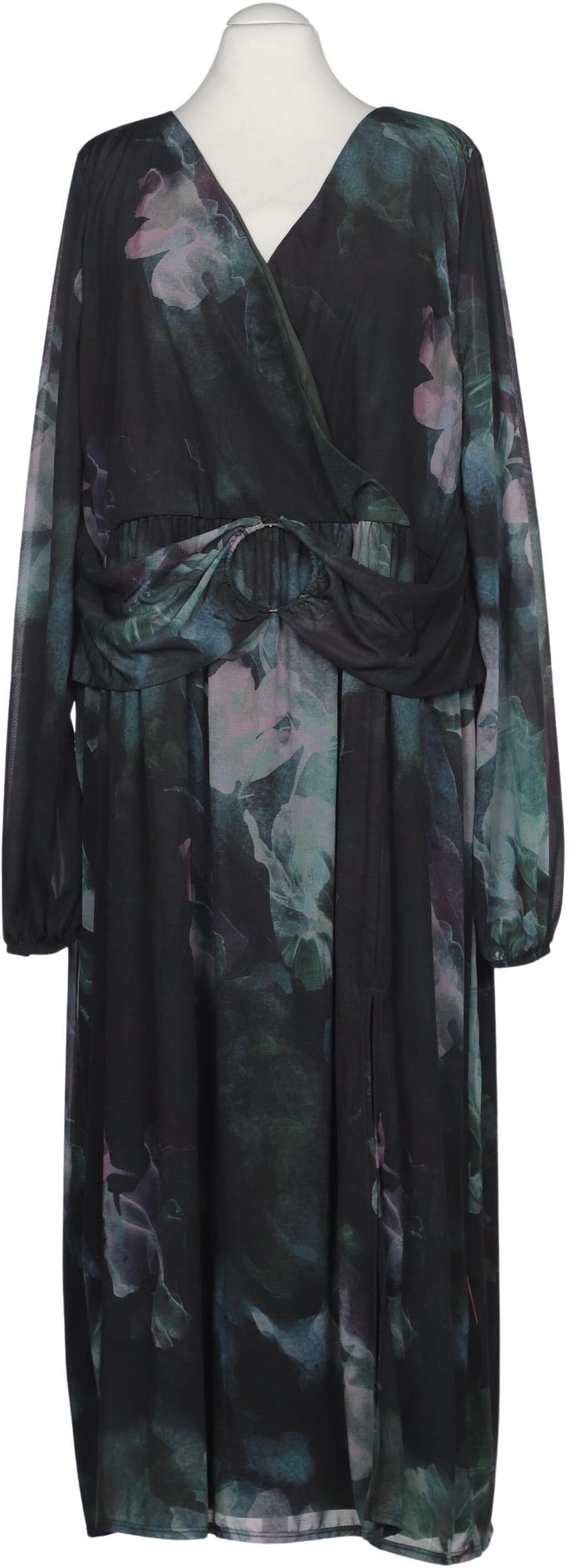 asos Curve Damen Kleid, Mehrfarbig, Gr. EU 58, Synthetik - Second Hand