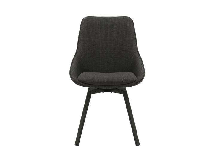 Chaise repas pivotante noir