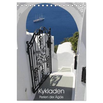 Kykladen, Perlen der Ägäis (Tischkalender 2026 DIN A5 hoch), CALVENDO Monatskalender