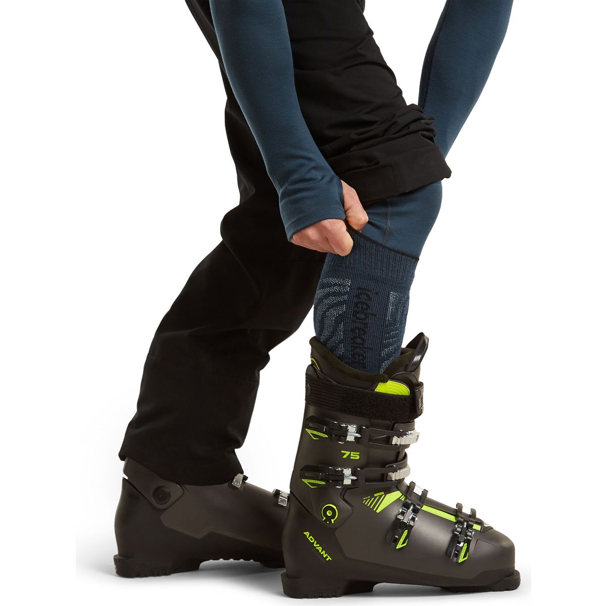 Icebreaker M Mer Ski+ Medium OTC Mountain Contour abyss/black/snow (IB0OJ) M 0A573QIB0OJ-M