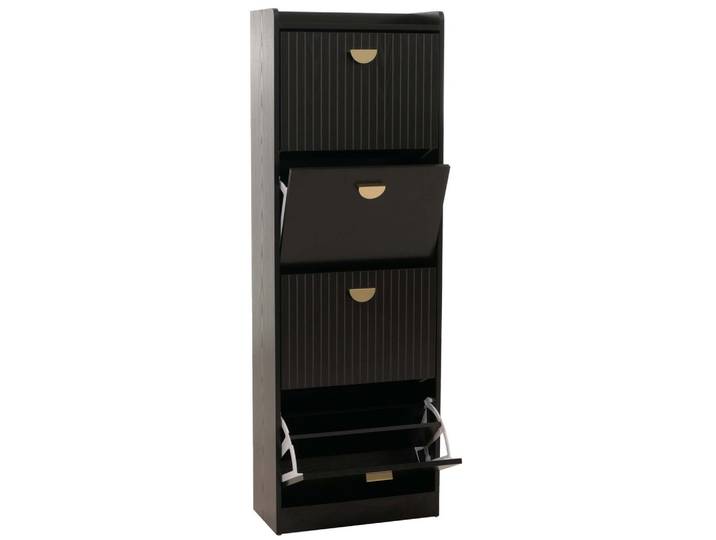 SCHUHSCHRANK Schwarz