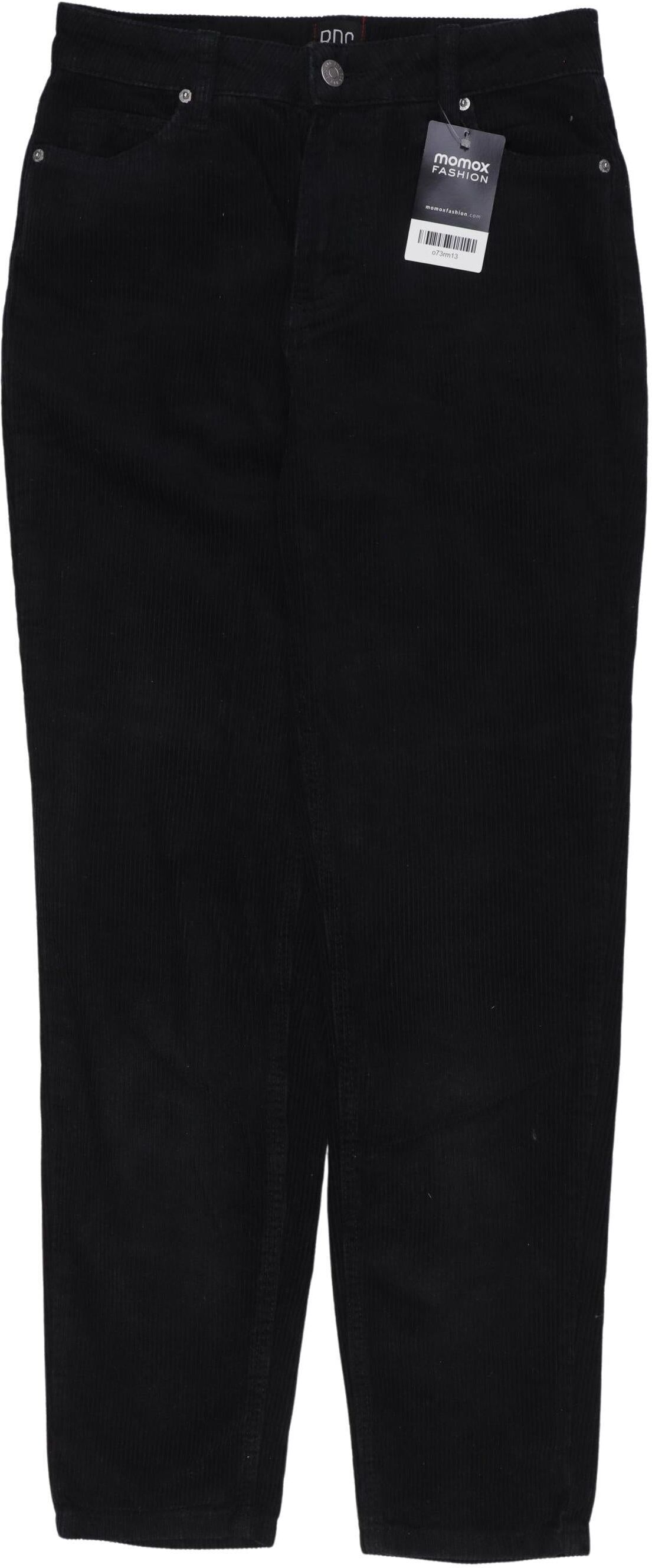 Urban Outfitters Damen Stoffhose, Schwarz, Gr. W26, Baumwolle - Second Hand