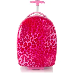 Heys Fashion Round -matkalaukku, leopardi, Koffer, Pink